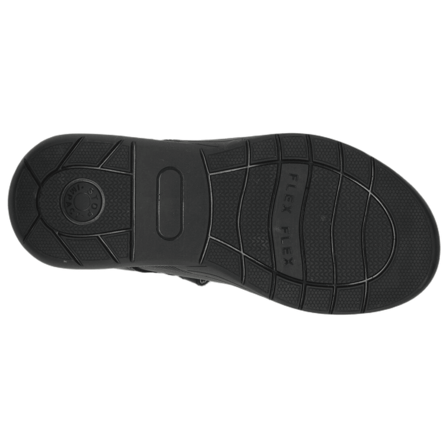 Zapato Vavito Niña Escolar Adhesivo Casual Negro Infantil T18-22 — imagen 9