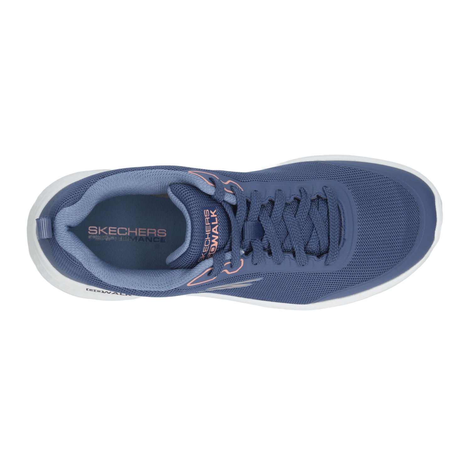 Tenis Skechers Go Walk Flex Dama Deportivo Cintas Azul Mujer — imagen 8