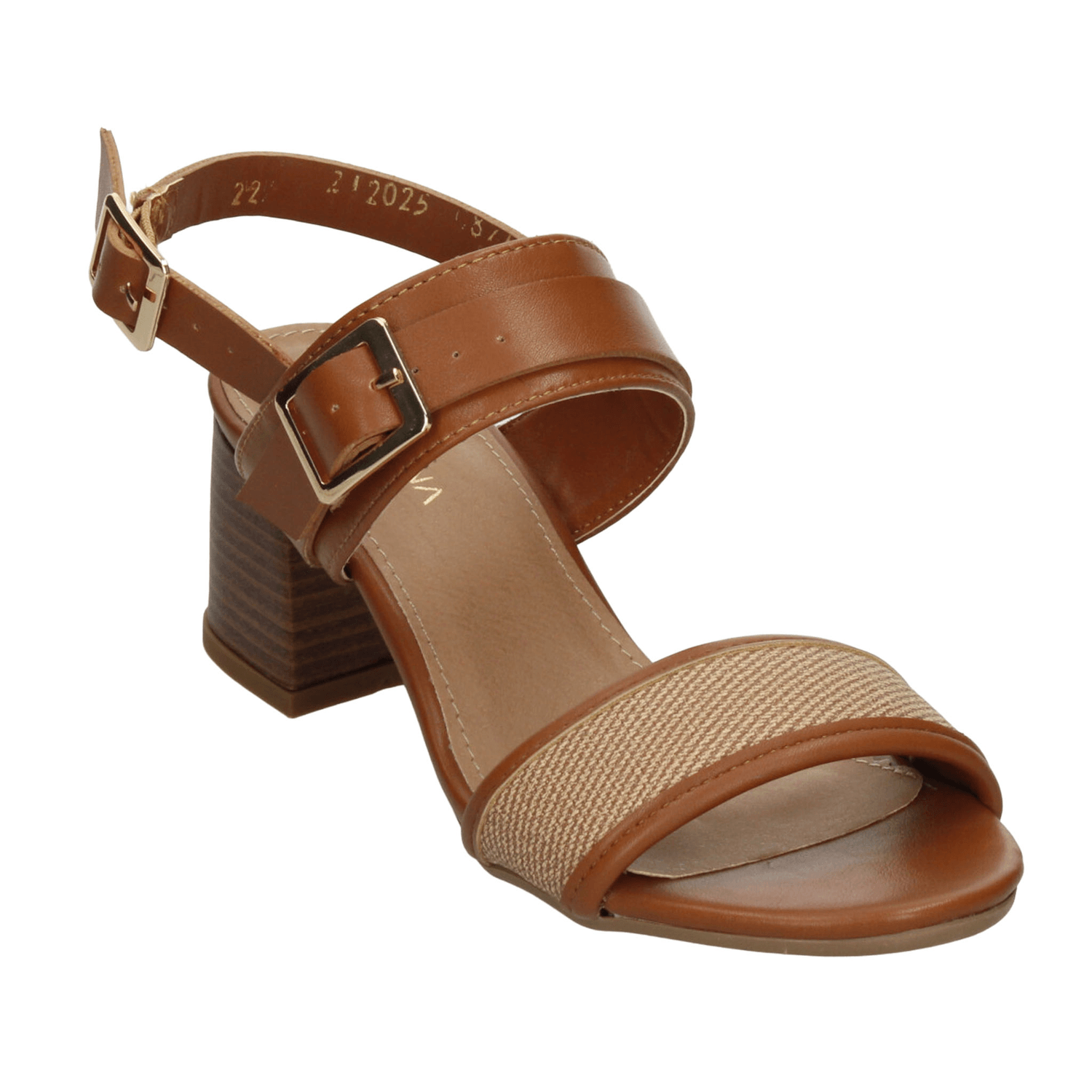 Sandalias Paulina Dama Café Casual Para Mujer — imagen 5