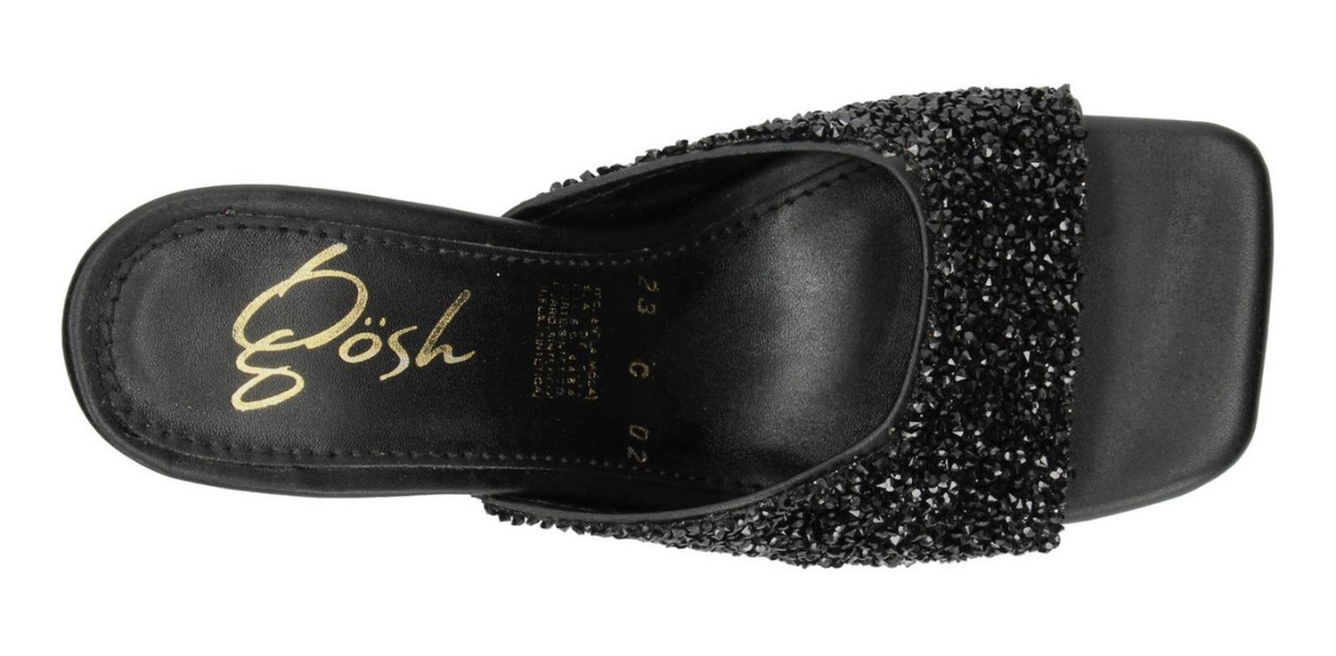 Sandalias Dama Gosh Negro Casual Mujer — imagen 9