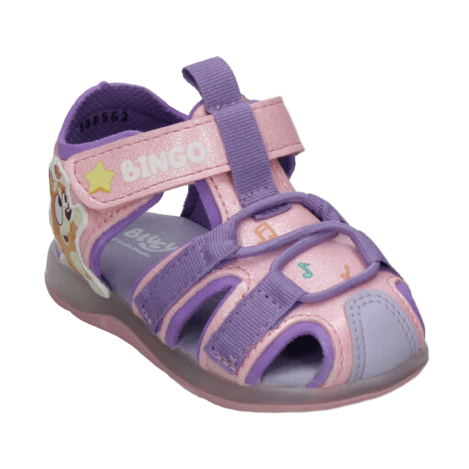 Sandalias Bluey Niña Rosa Luz Led Infantil T15-18 — imagen 4