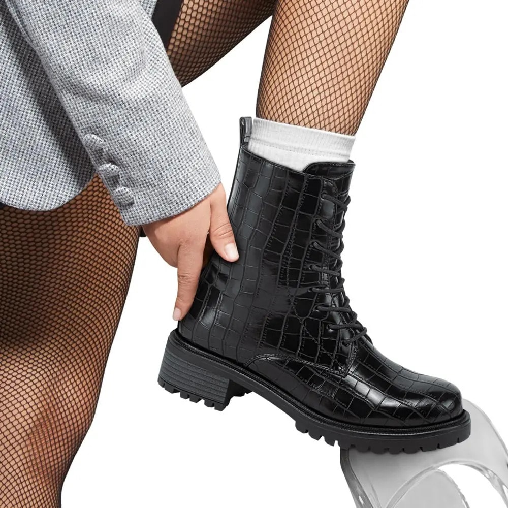 Bota Corta Dama Tierra Bendita Militar 1226910 — imagen 7