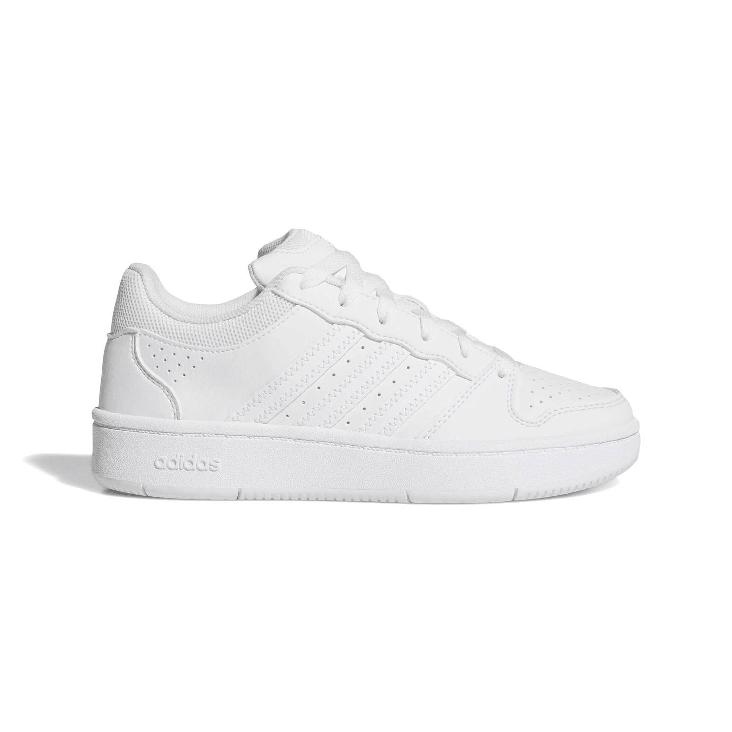 Tenis Niño Adidas Hoops Classic Blanco Escolar Infantil T22-26 — imagen 2