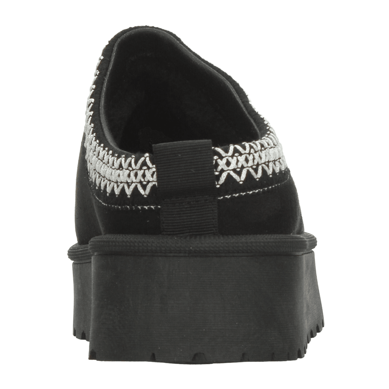 Zapato Perugia Dama Negro Zueco Casual Pantufla Plataforma Mujer — imagen 8