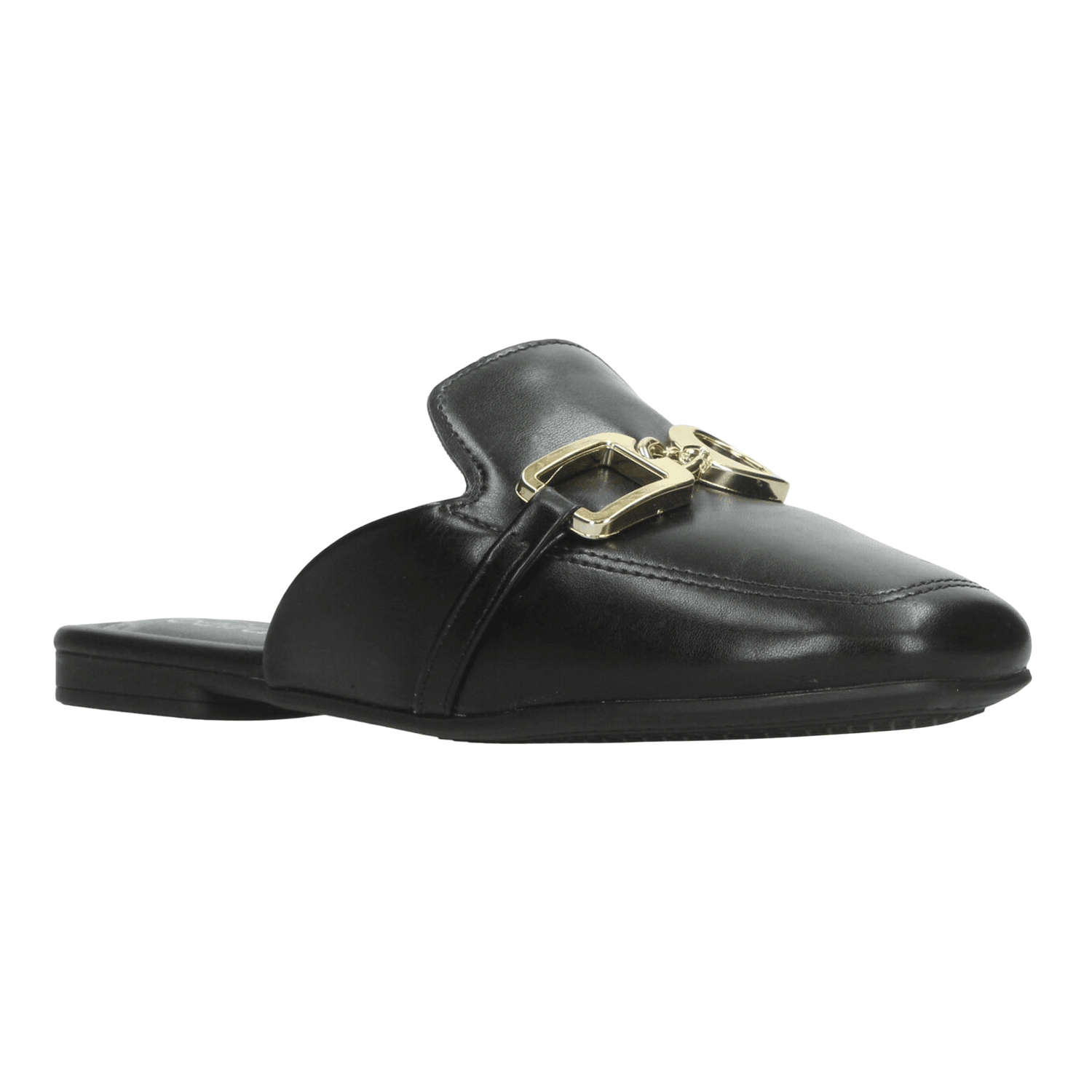 Flat Beira Rio Dama Negro Casual Mule Mujer — imagen 3