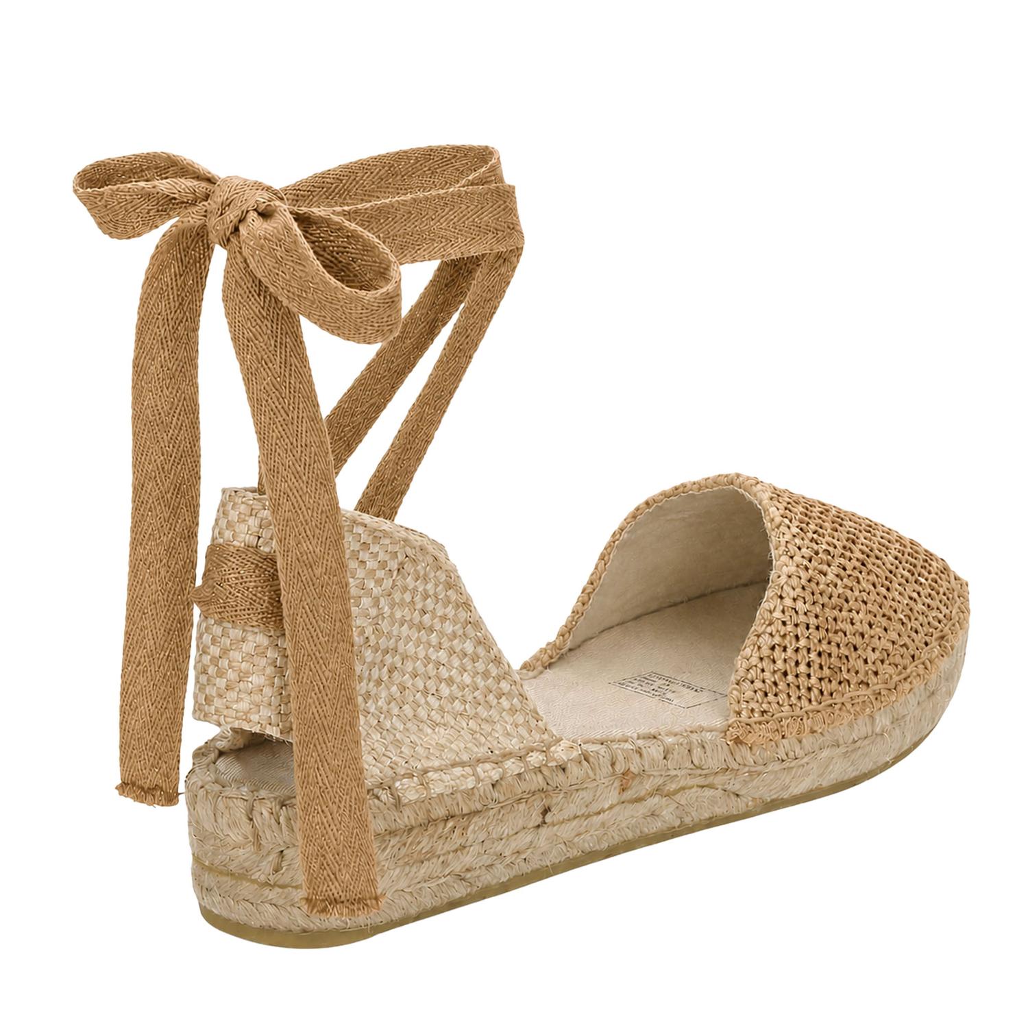 Alpargatas Corina Dama Caramelo Casual Para Mujer — imagen 4