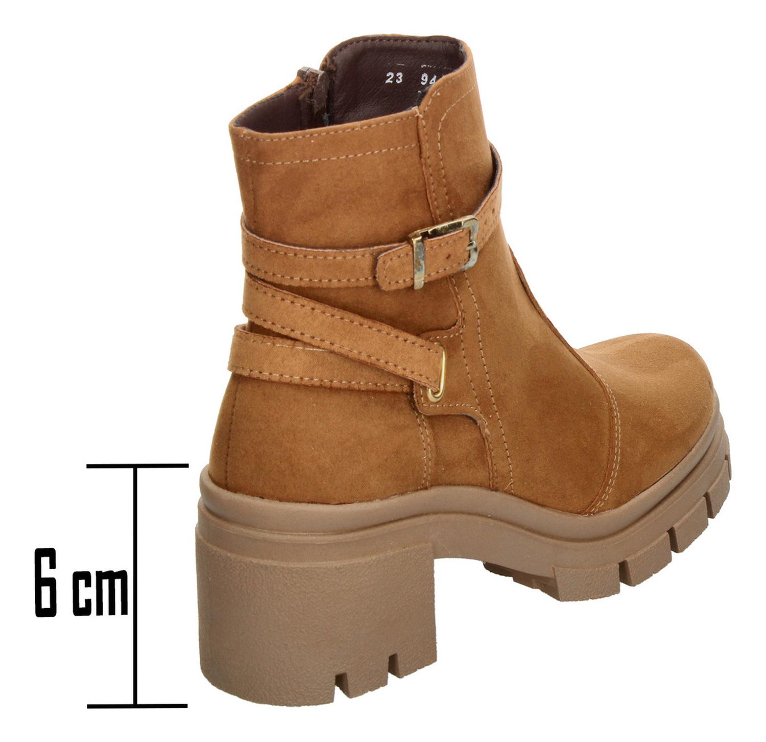 Botín Dama Green Love Café Casual Mujer — imagen 4