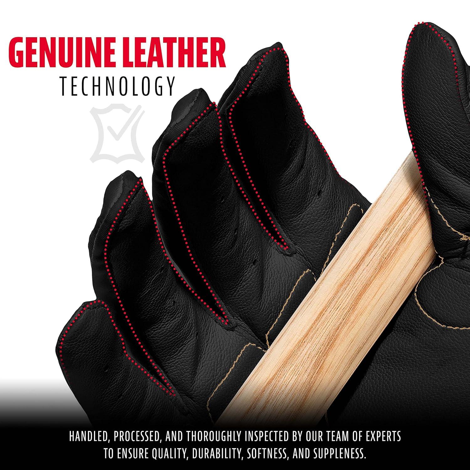 Guanteletas Beisbol Franklin Shok Sorb Talla S Negro Oro — imagen 2