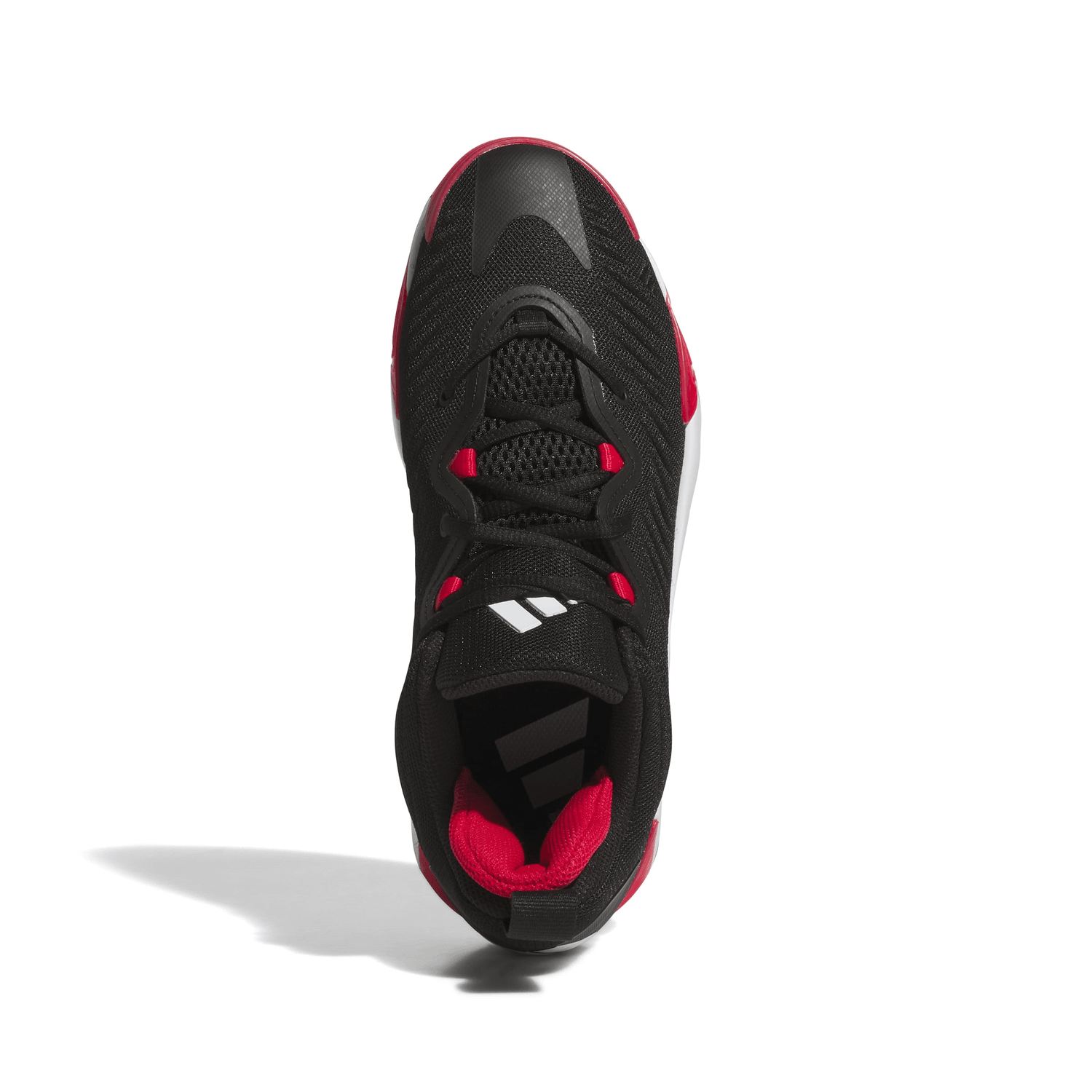 Tenis Basquetbol Adidas Initiation Hombre Negro Deportivo Para Caballero — imagen 8