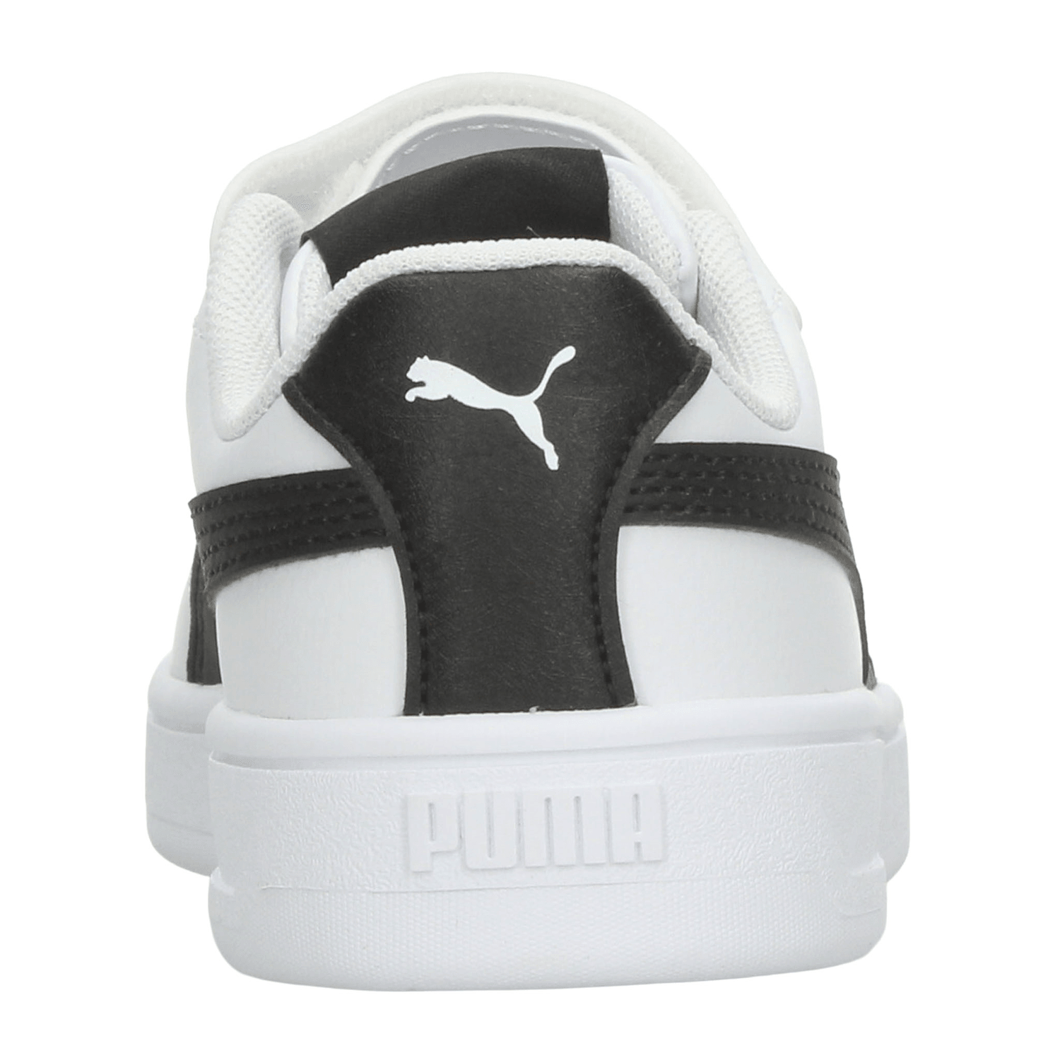 Tenis Puma Court Classic Clean Niño Negro Casual Infantil T16-22 — imagen 8