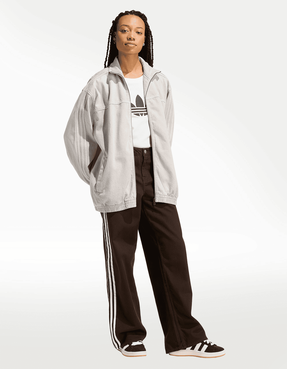 Chamarra Adidas Firebird TT Multicolor - Mujer — imagen 6