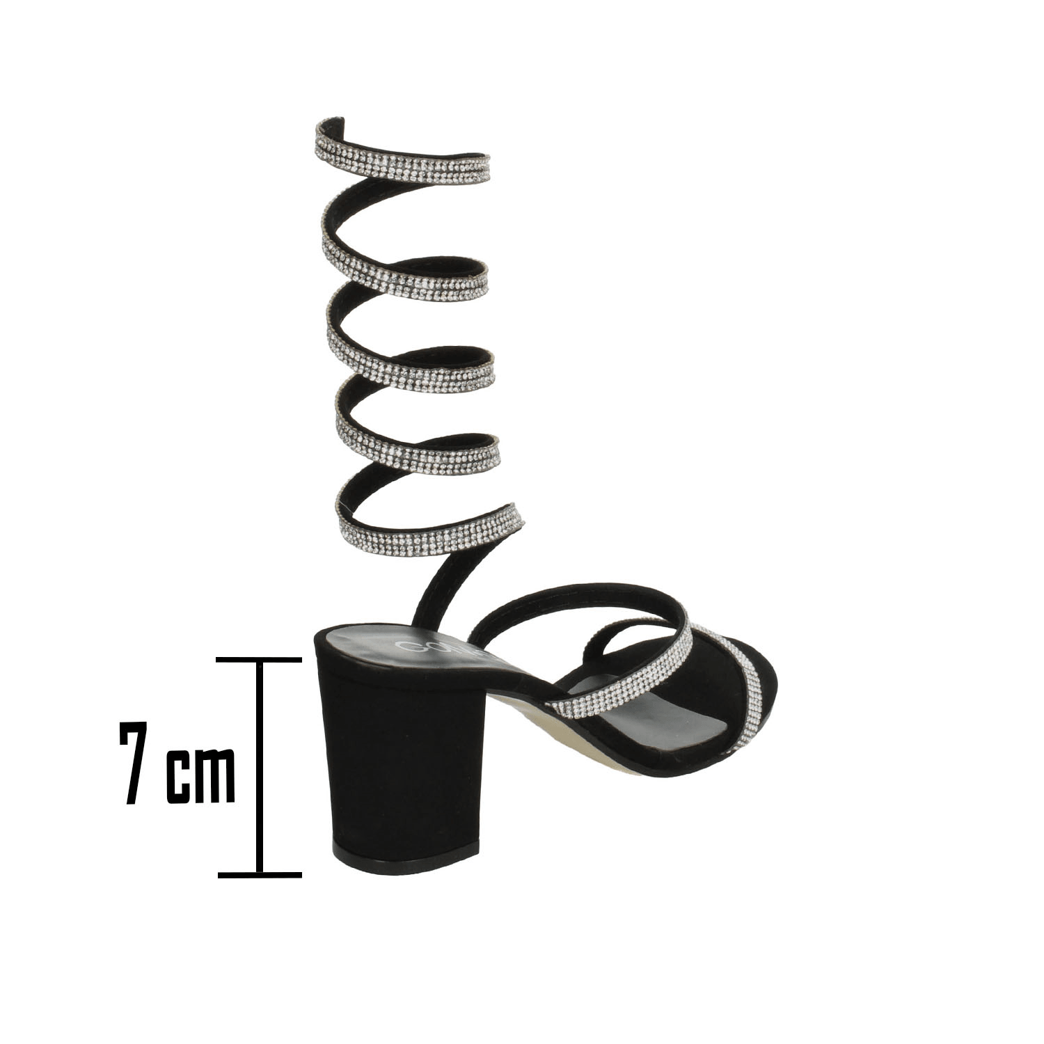 Zapatilla Gonsa Dama Fiesta Negro Mujer — imagen 3