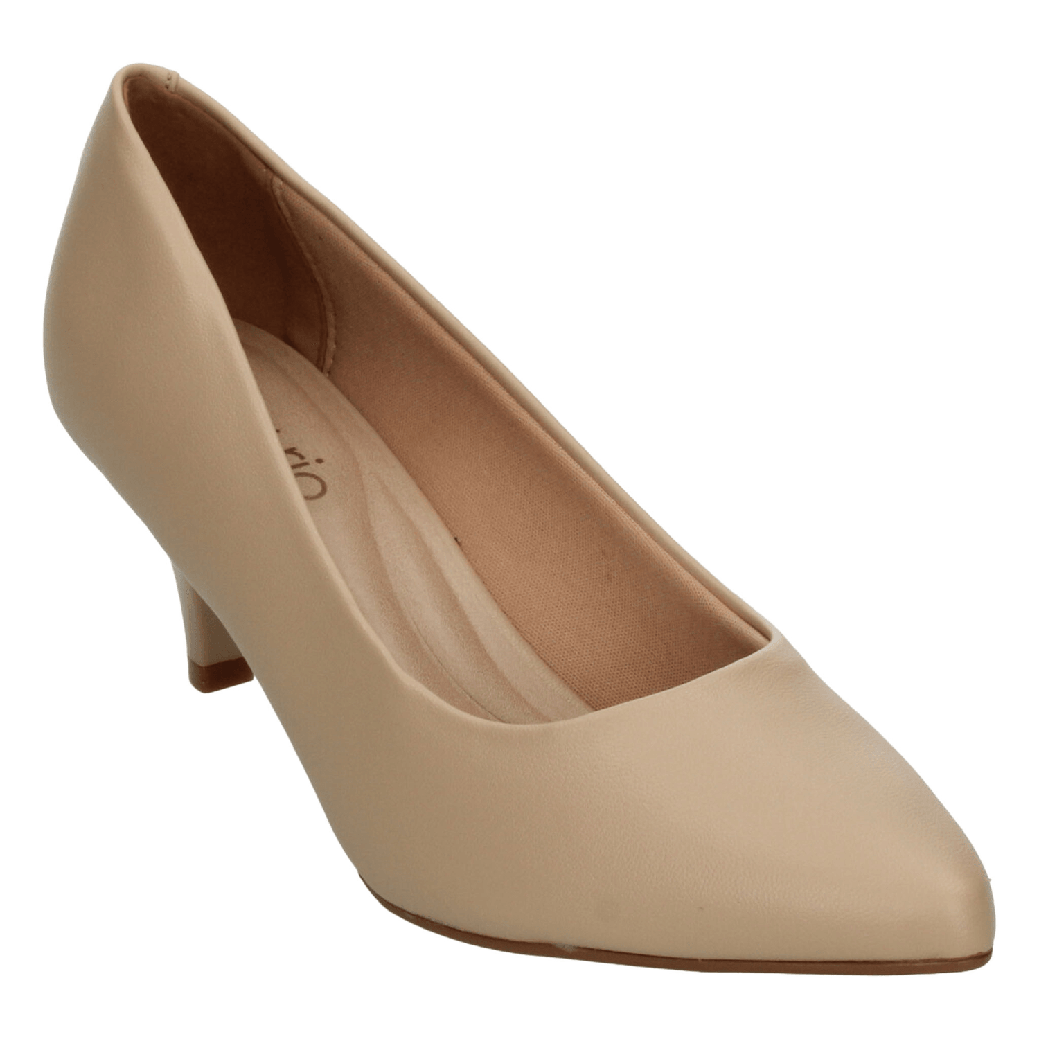 Zapatillas Beira Rio Dama Formal Stiletto Beige Mujer — imagen 4