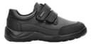 Zapato Coqueta Niño Escolar Ajustable Negro Infantil T17-21