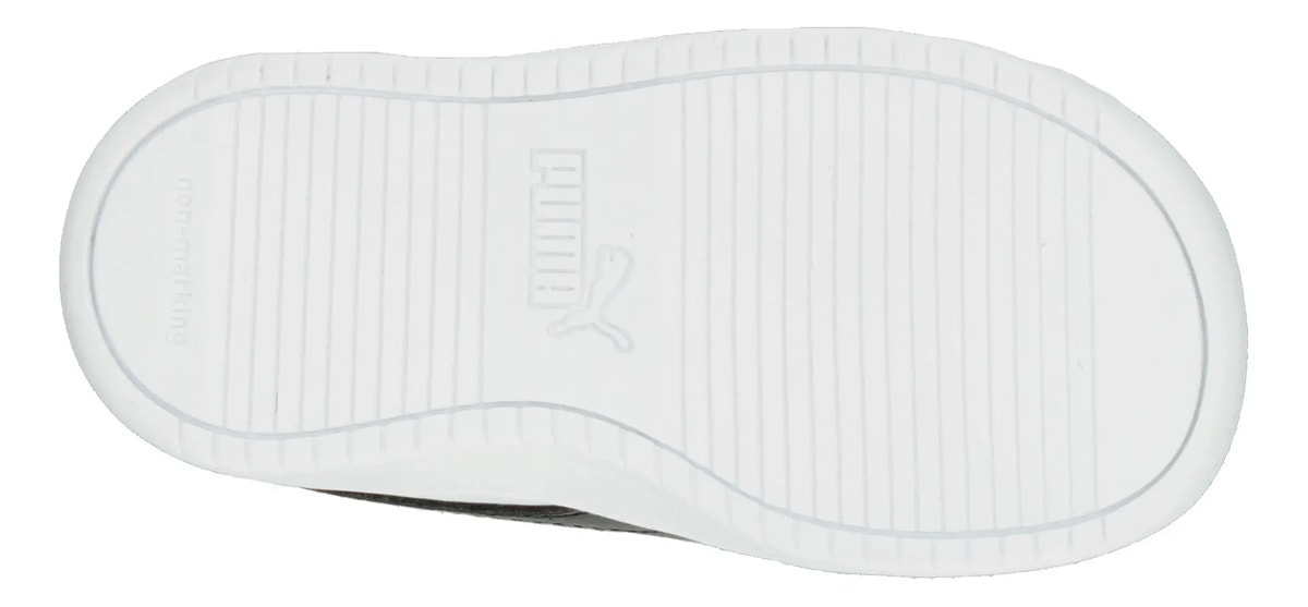 Tenis Puma Rickie V Niño Casual Deportivo Blanco Negro Infantil T11-16 — imagen 18