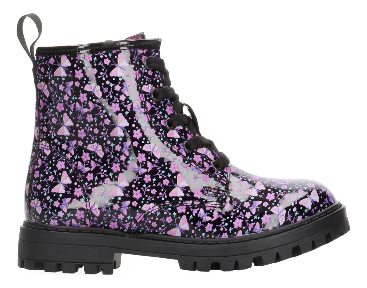 Botín Tropicana Niña Flores Casual Rosa Infantil T18-22 — imagen 10