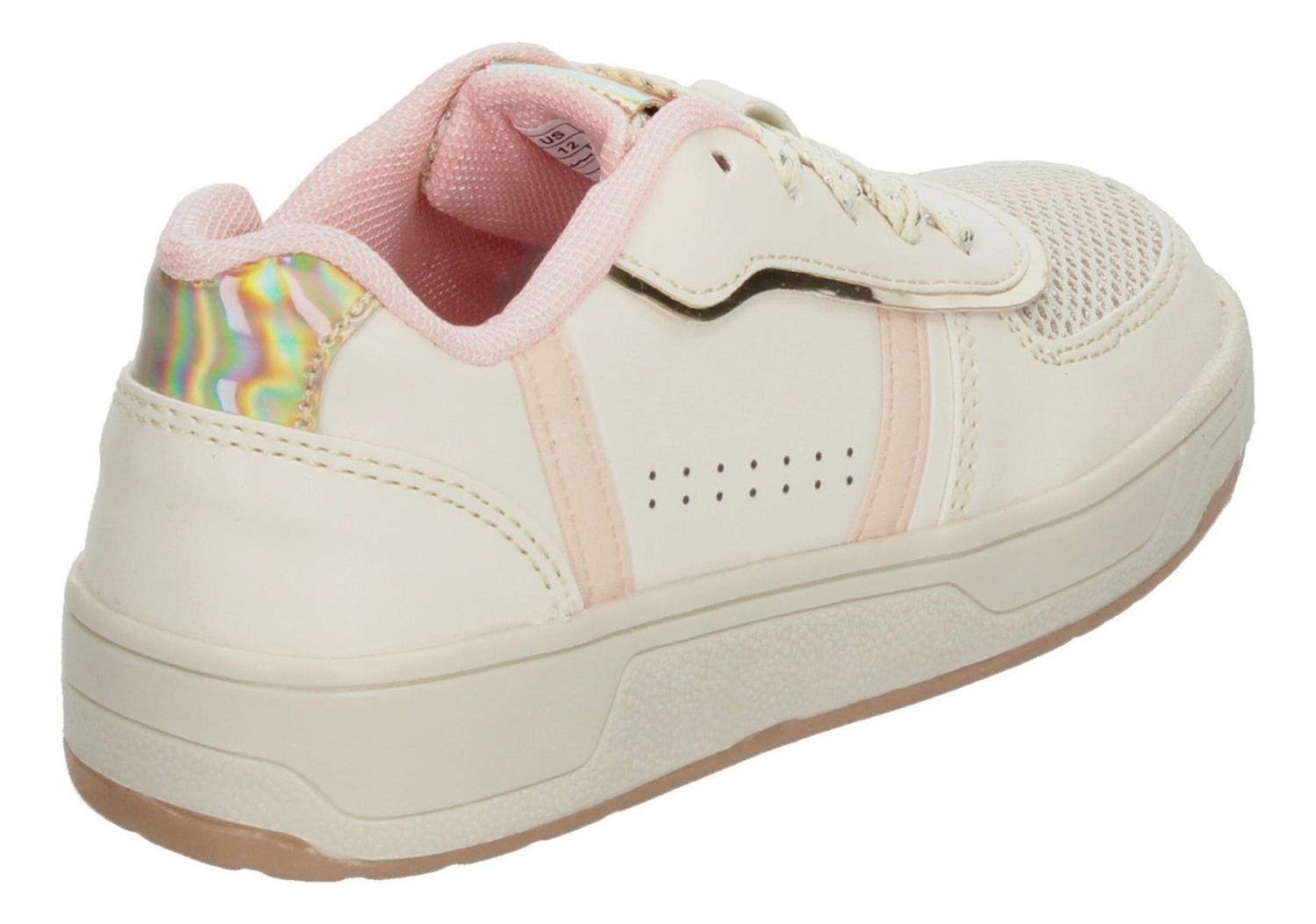 Tenis Niña Tropicana Latte Con Rosa Pastel Casual Infantil T18-26 — imagen 6
