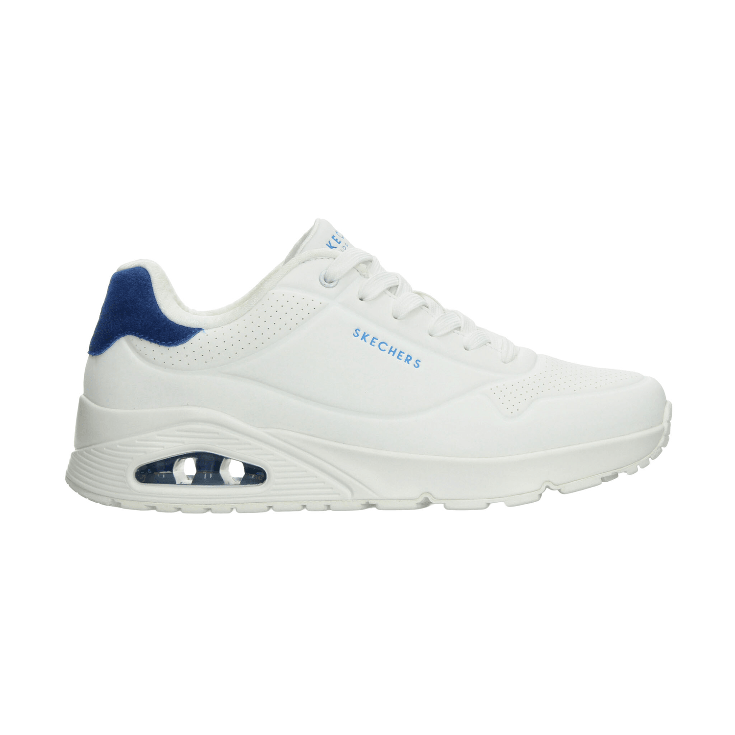 Tenis Skechers Hombre Blanco Deportivo Para Caballero — imagen 2