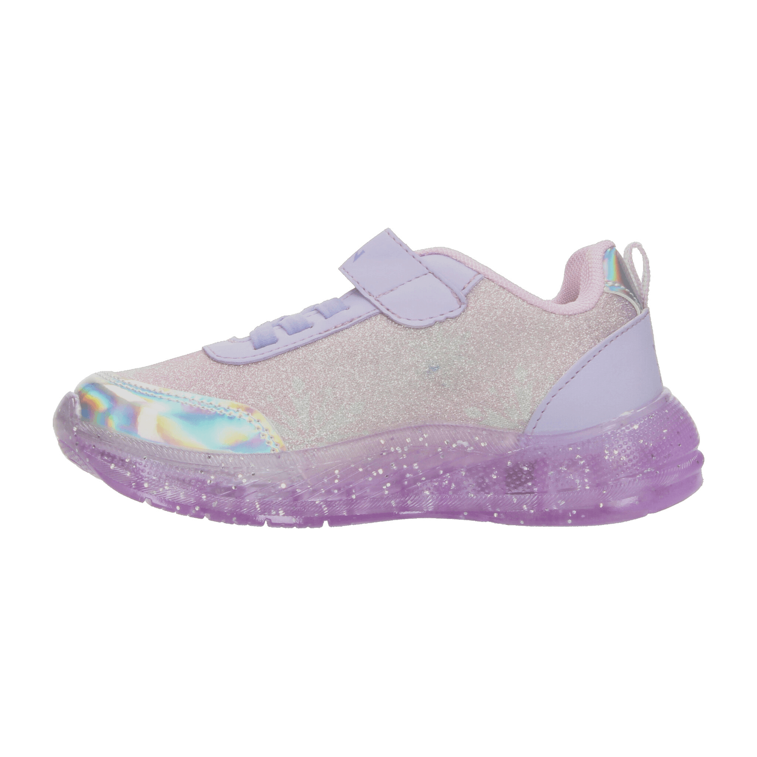 Tenis Niña Disney Elsa Frozen Lila Luz Led Infantil T18-22 — imagen 6