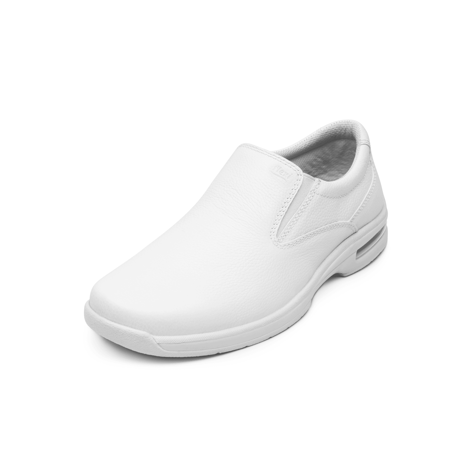 Zapato Flexi Hill Hombre Enfermeria Slip Casual Blanco Caballero — imagen 3