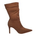 Bota Vizzano Dama Casual Tacón Cierre Camel Mujer