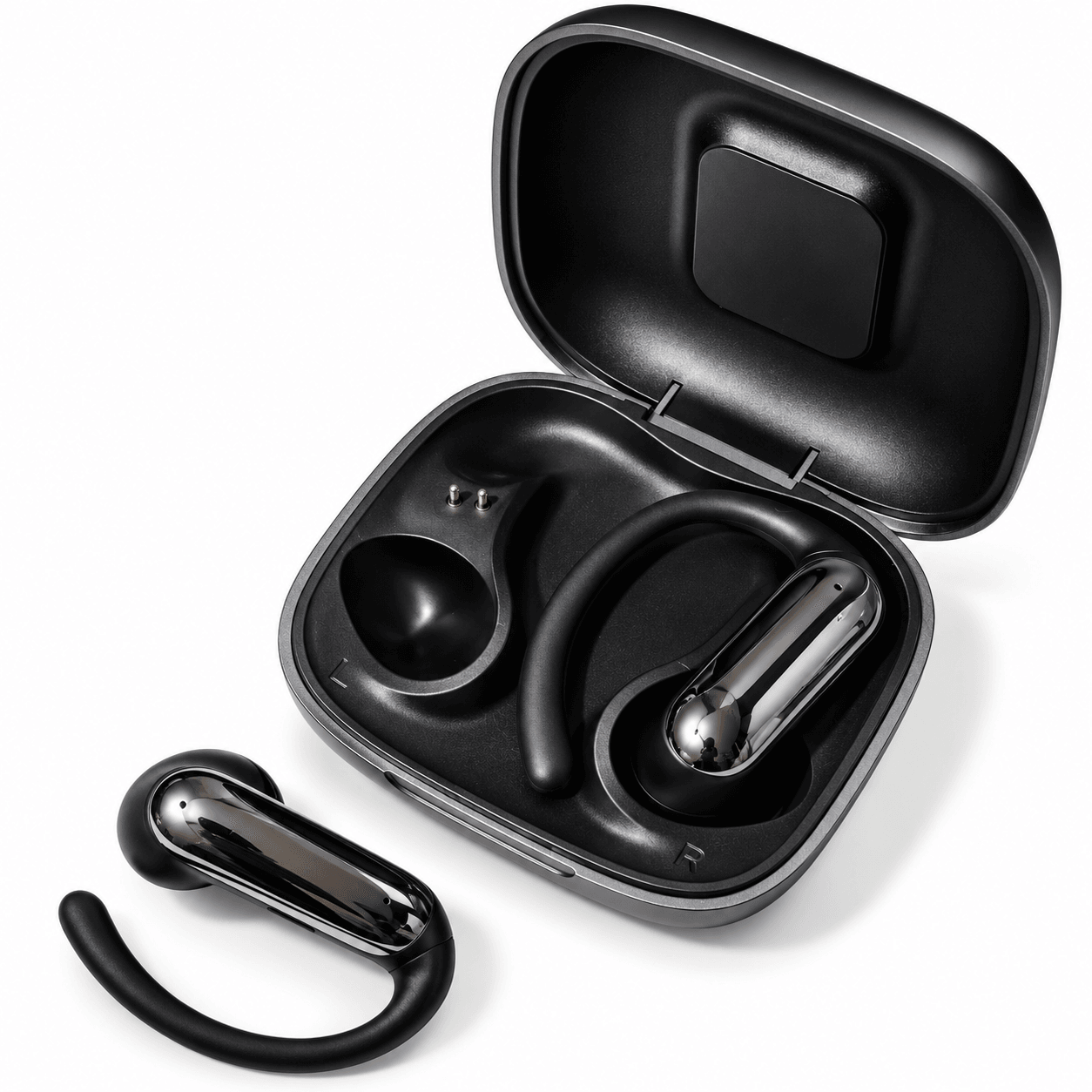 Audífonos Bluetooth Deportivos TECNIQUERO SportLoop M145 Gancho Ergonómico, Sonido Estéreo y Estuche de Carga — imagen 7