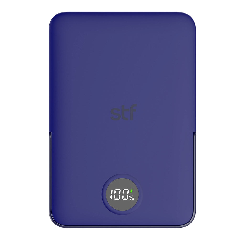 Batería Power Bank Portátil STF 10 000 mAh 20W Carga Magnética Azul — imagen 2