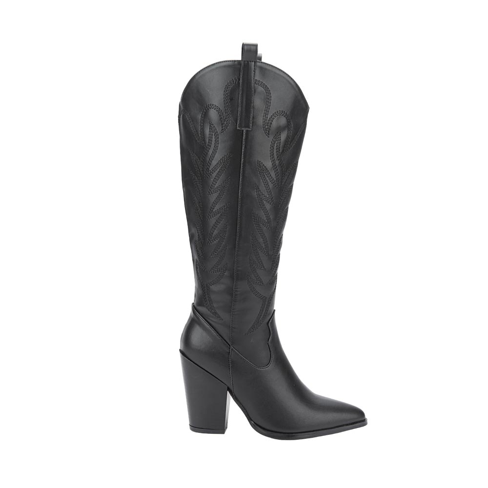 BOTA DAMA TIERRA BENDITA DELUXE TEXANA BORDADA 10Cm 1149652 — imagen 7