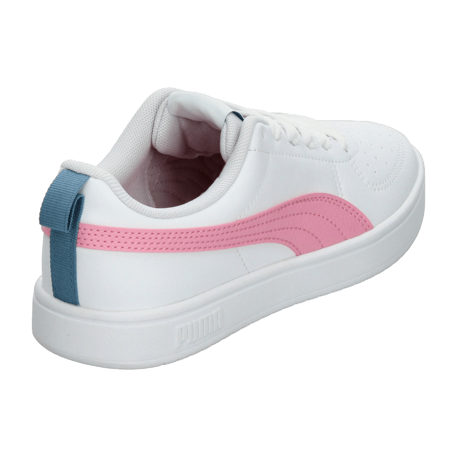 Tenis Niña Puma Rickie Jr Blanco Casual Infantil T22-25 — imagen 4