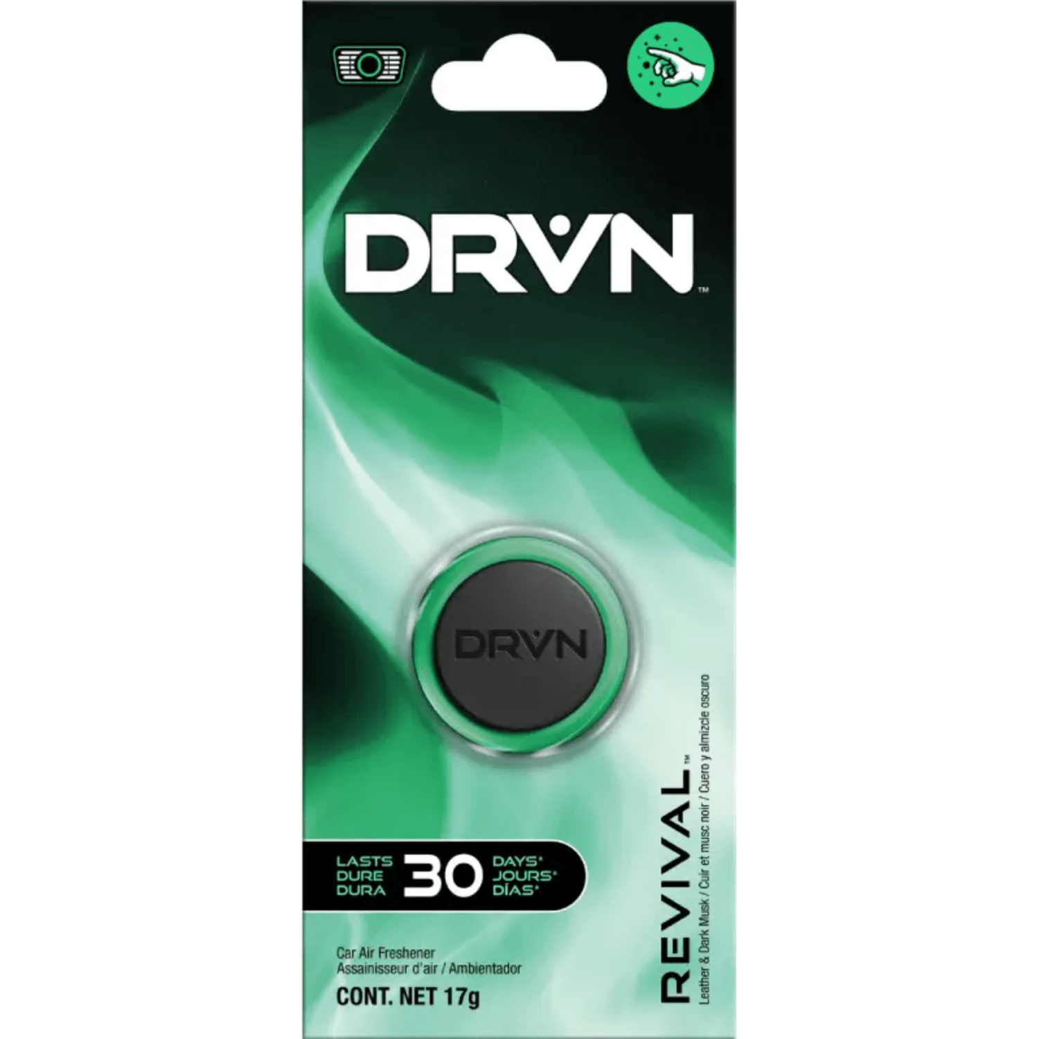 Aromatizante Coche Casa DRVN Clip Rejilla Ventilación Revival — imagen 1
