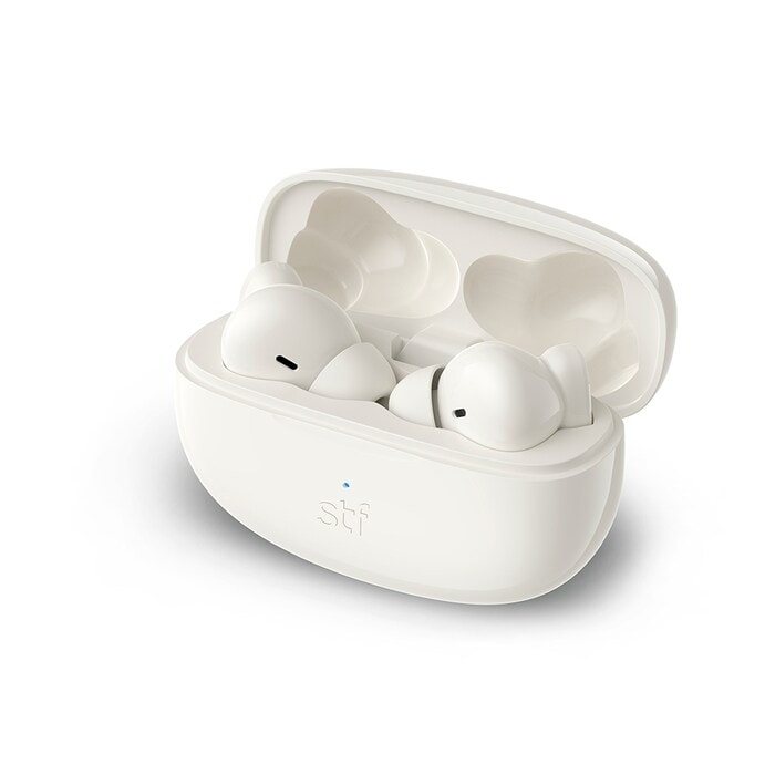 Audífonos TWS Icon Stf Color Hueso — imagen 4