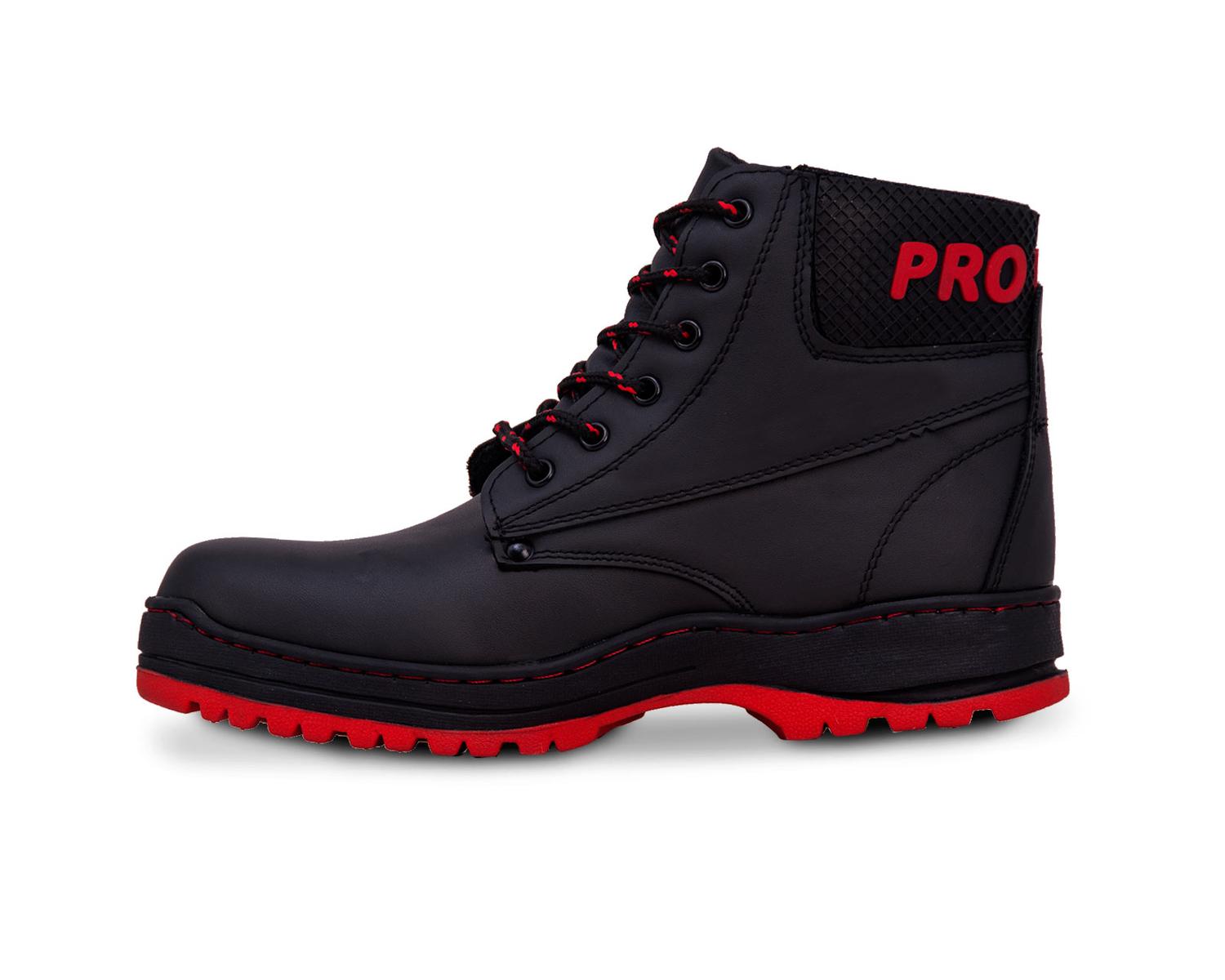 Botas industriales tacticas hombre Piel trabajo botin P04 — imagen 5