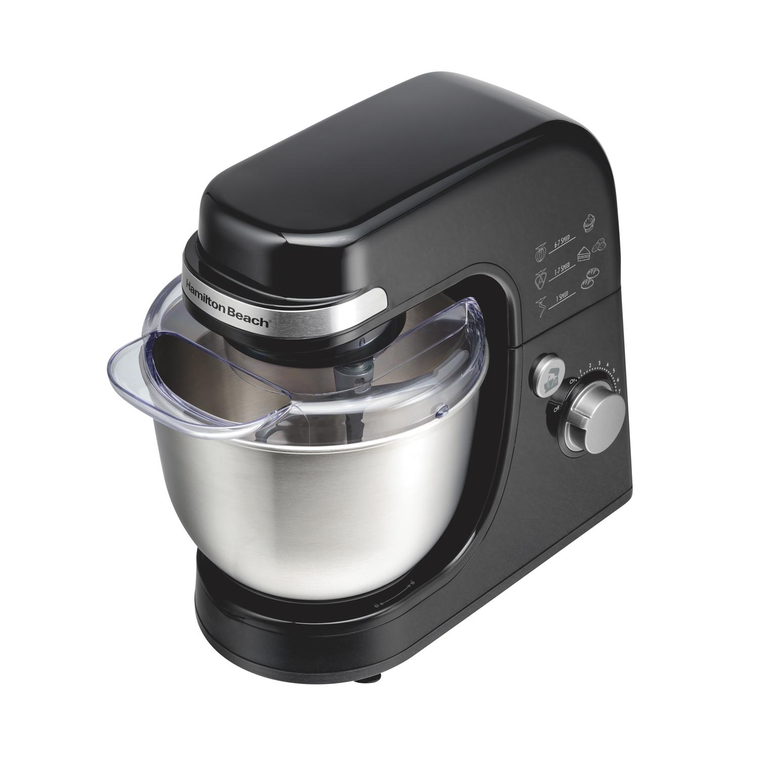 BATIDORA PEDESTAL HAMILTON BEACH 63390 7 VEL ACERO 3.8L — imagen 3