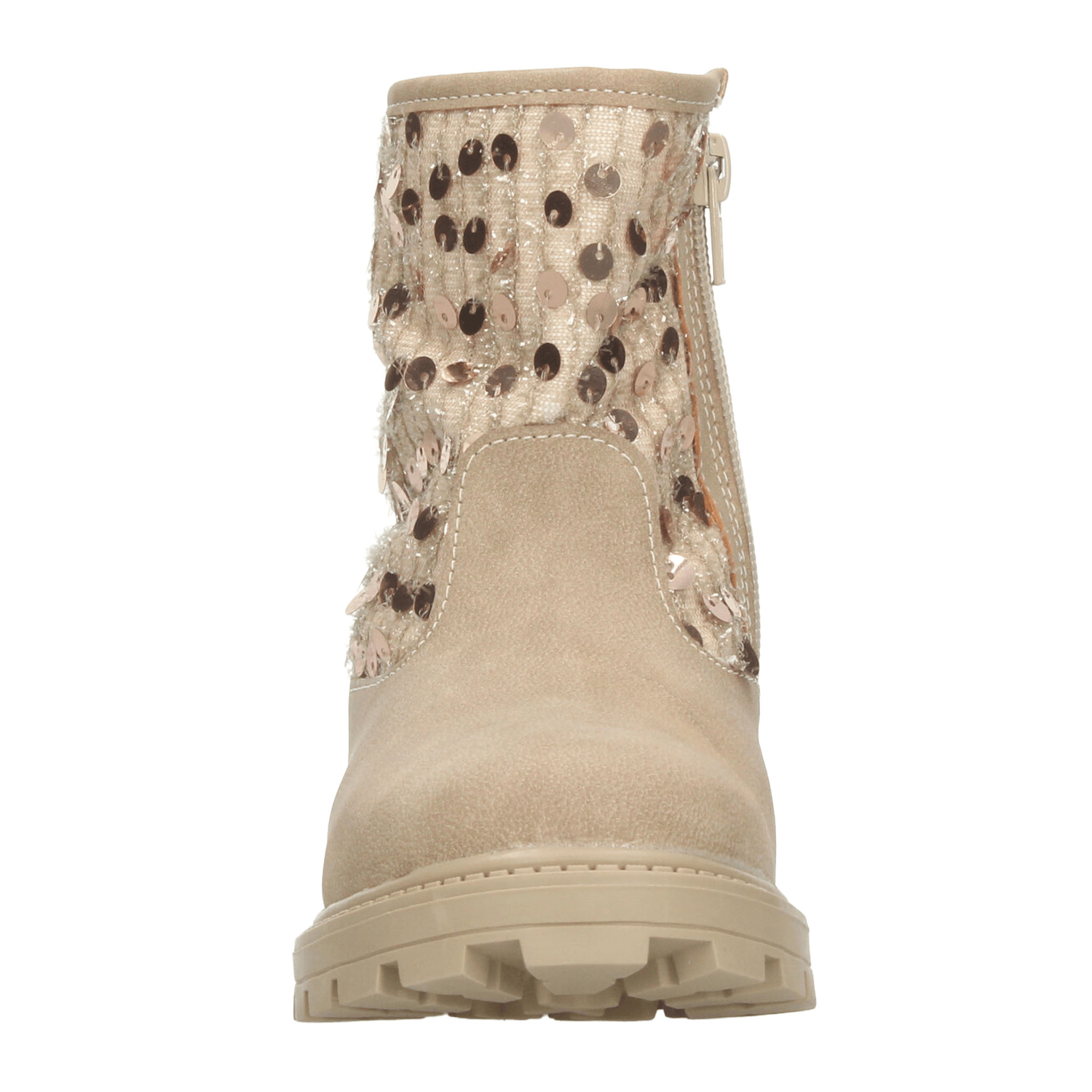 Bota Paressi Niña Casual Cierre Beige Infantil T18-22 — imagen 6