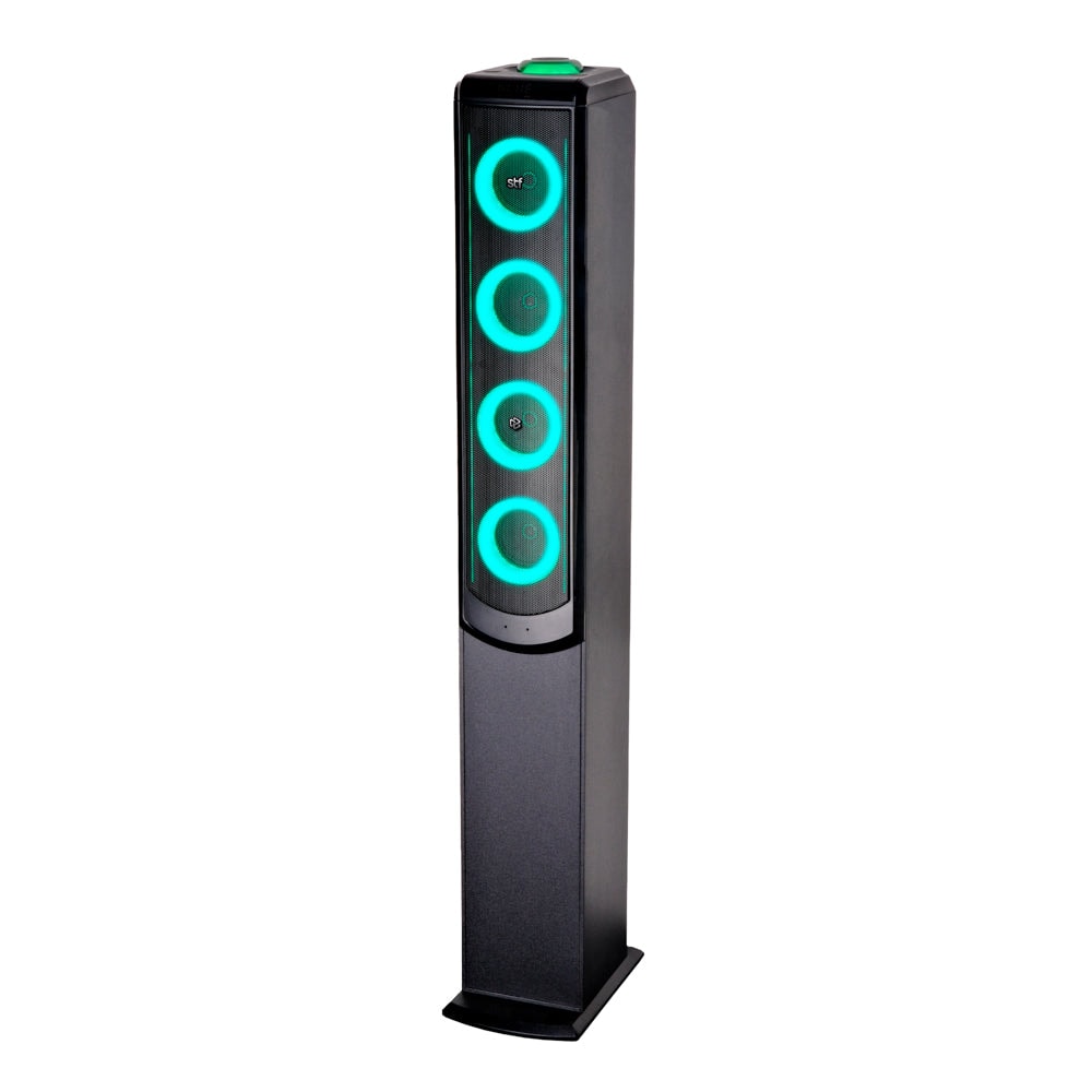 Barra de Sonido Inalámbrica Home audio STF: 50W con Woofer 5” y Luz LED RGB — imagen 6