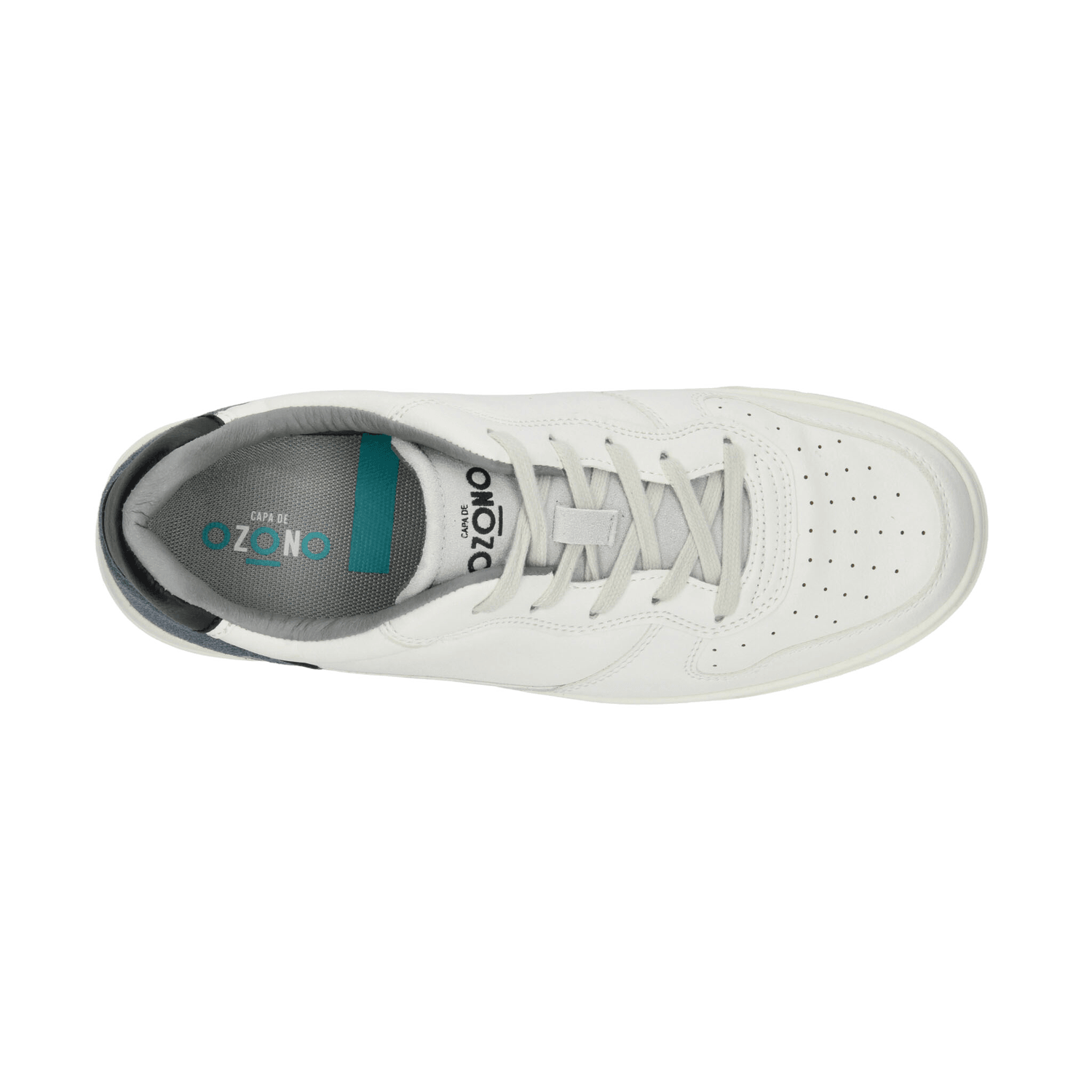 Tenis Ozono Hombre Blanco Casual Para Caballero — imagen 9