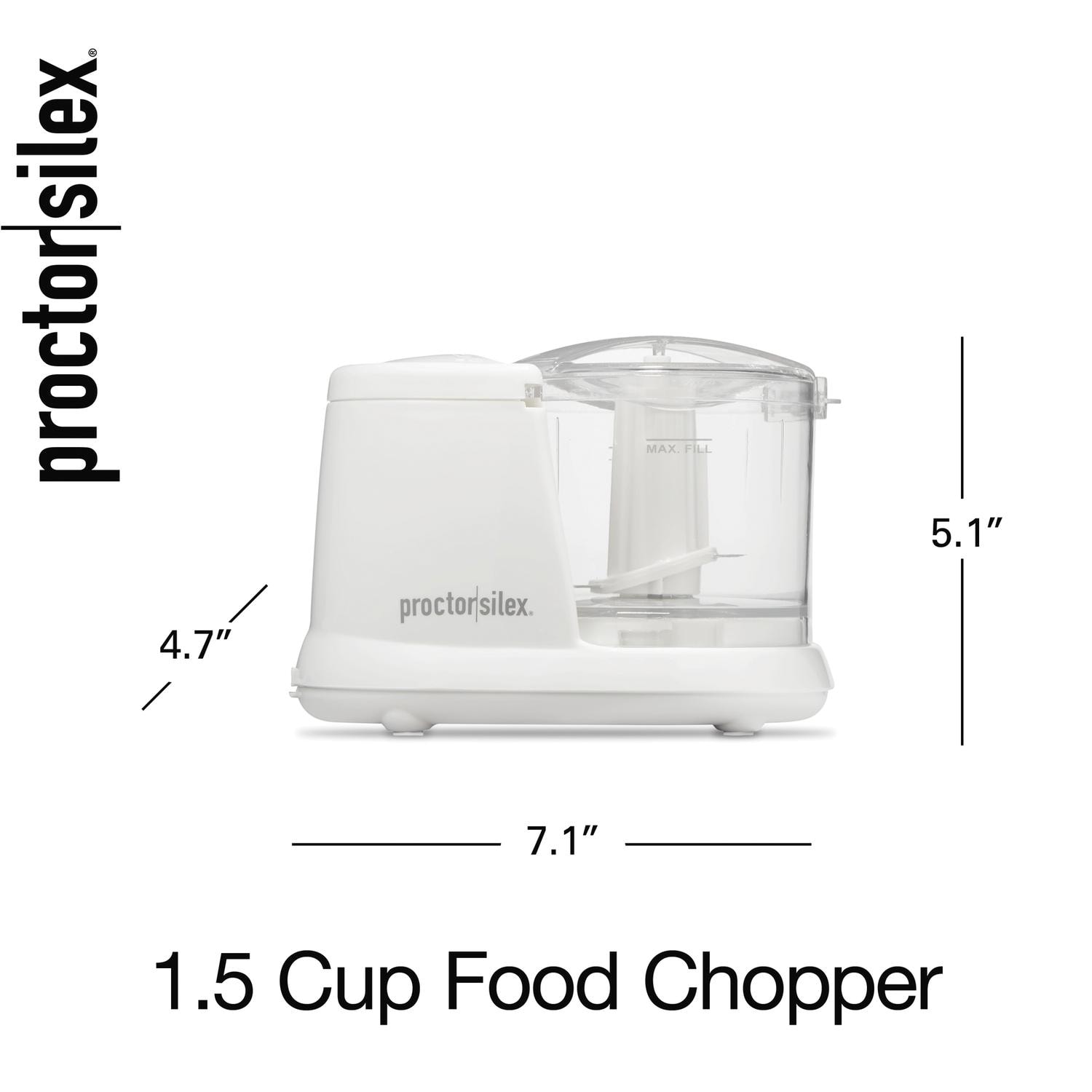Procesador Picadora Alimentos Proctor Silex 72500ps 1.5 Taza — imagen 7