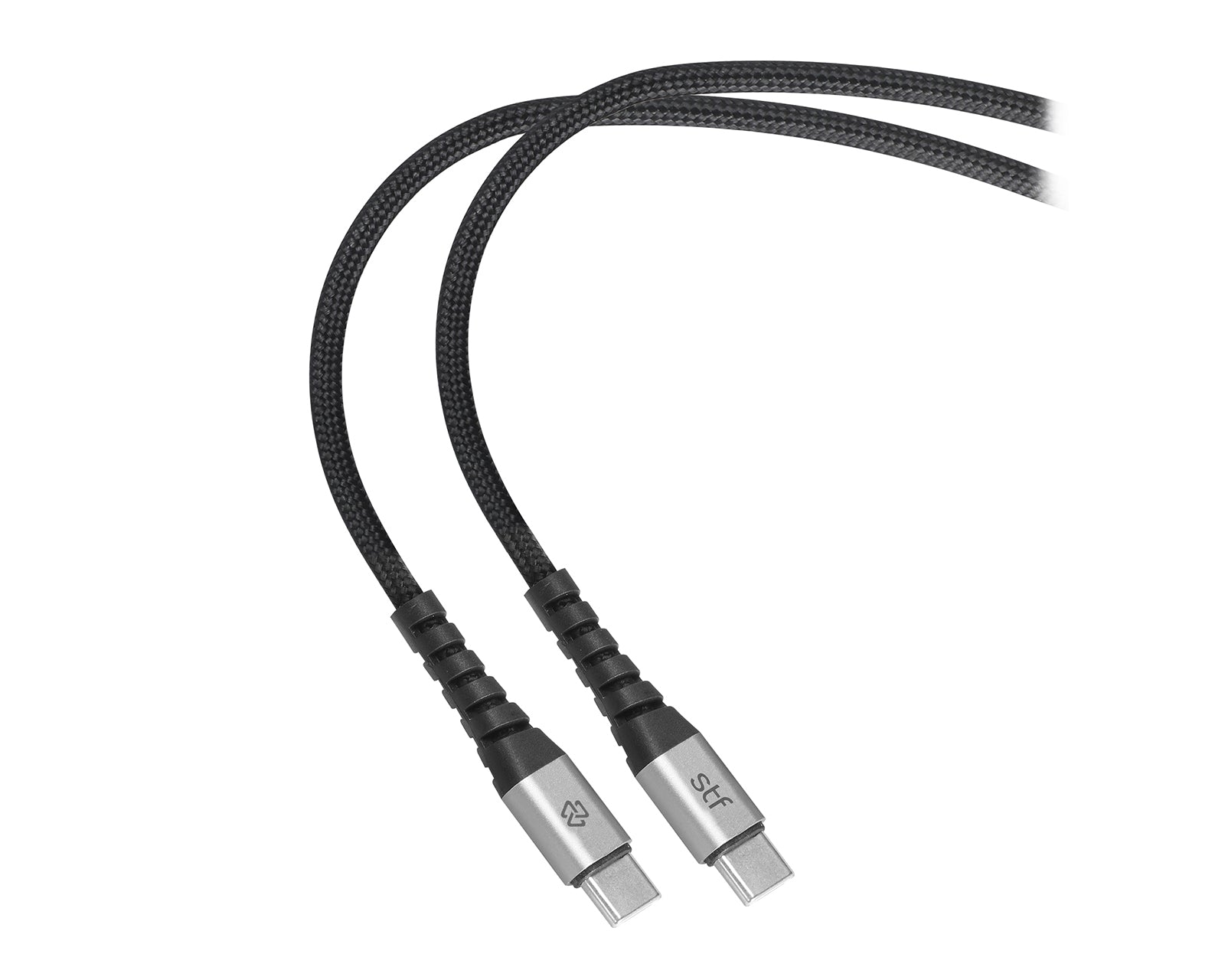 Cable Tipo C a Tipo C 30W Carga Rápida PD 1.8m Textil/Aluminio — imagen 5