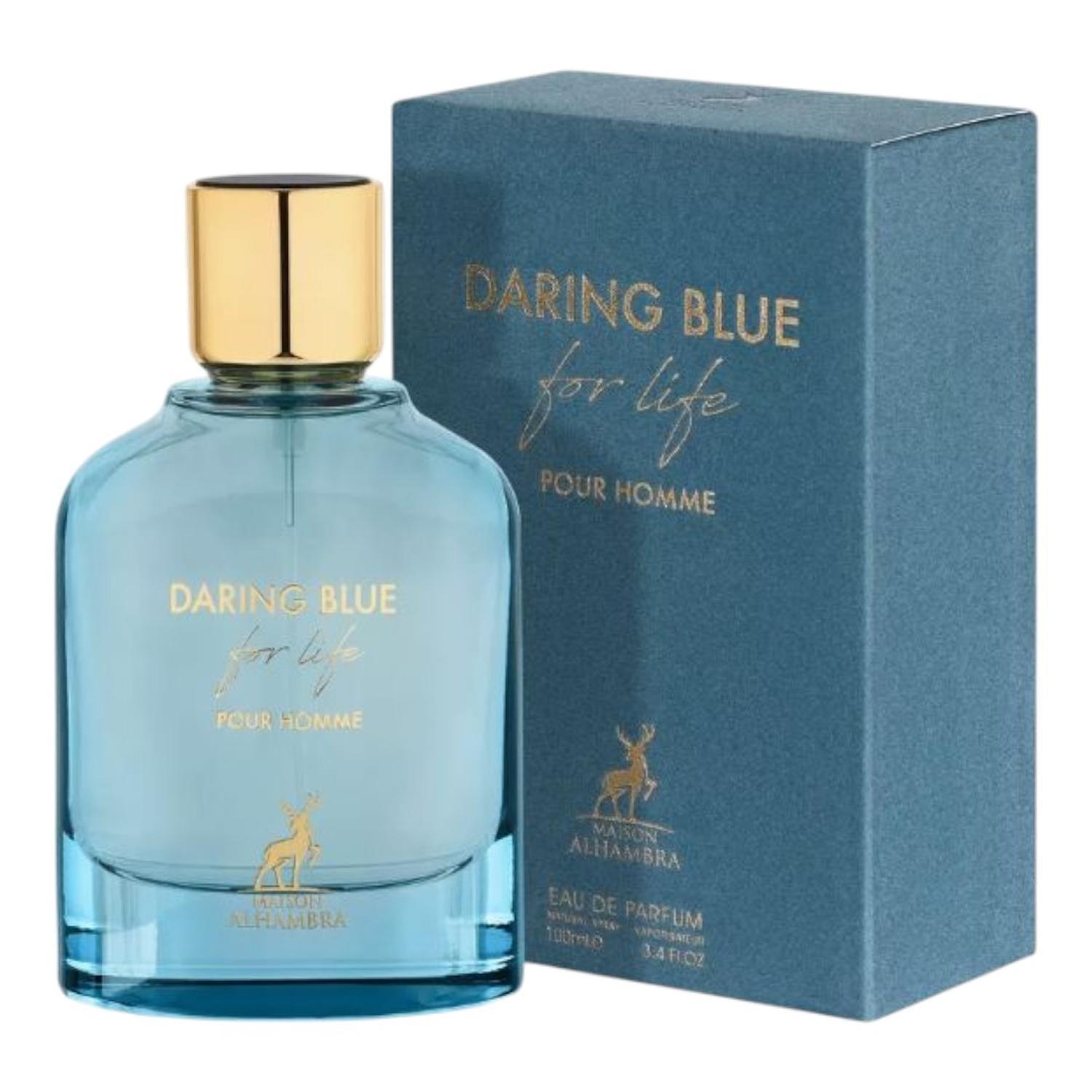 Maison Alhambra Daring Blue For Life edp 100 ml — imagen 3