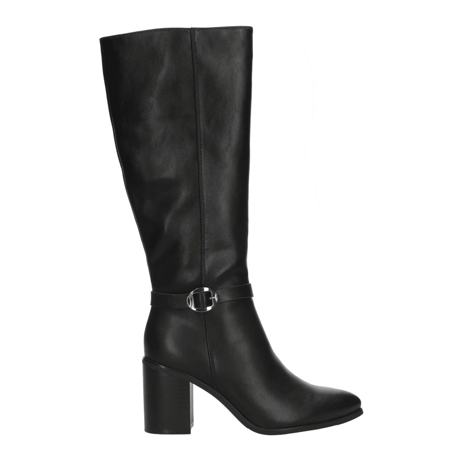 Bota Berlin Dama Negro Casual Larga Tacón Elegantes Mujer — imagen 2