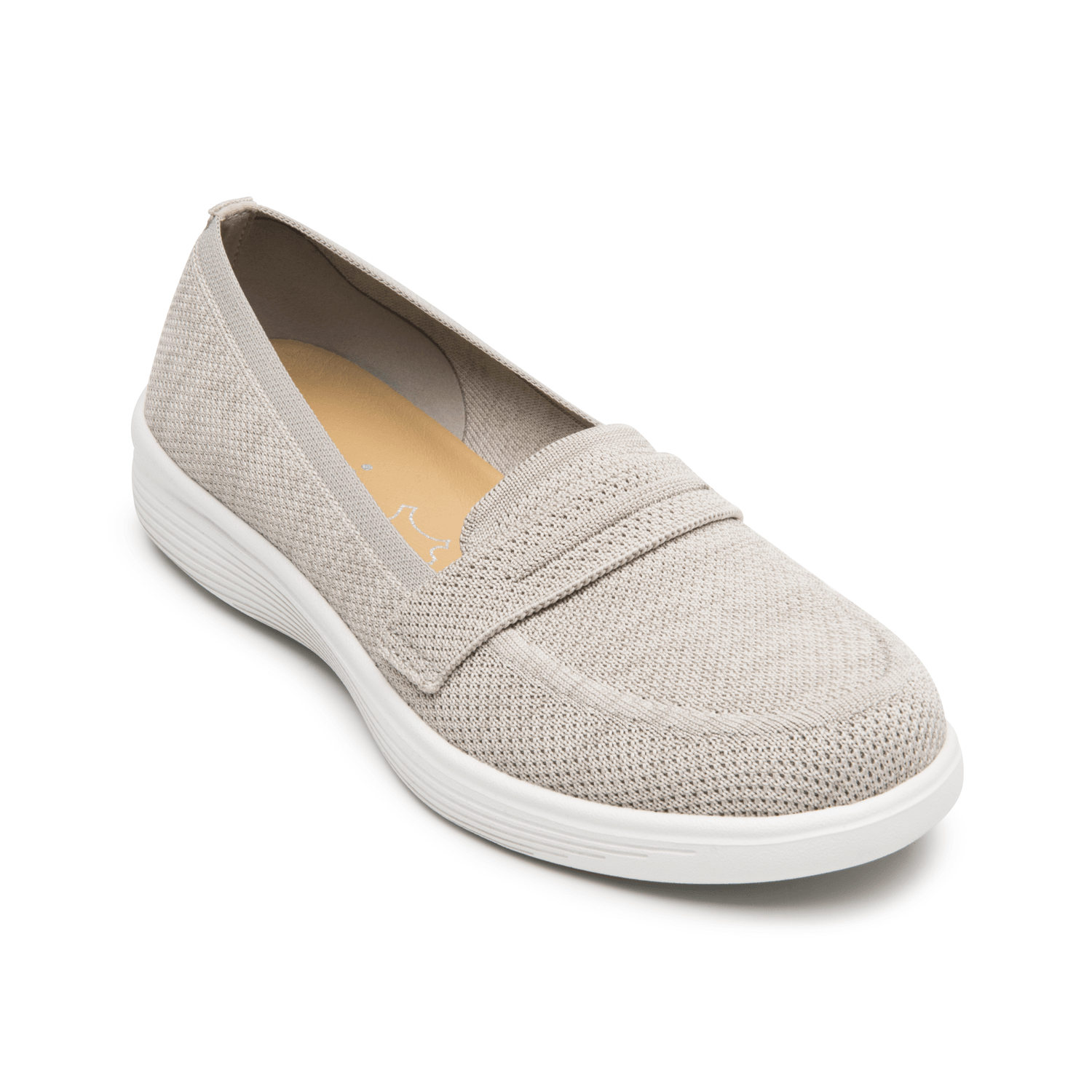 Zapato Flexi Grecya Dama Beige Confort Casual Slip On Mujer — imagen 3