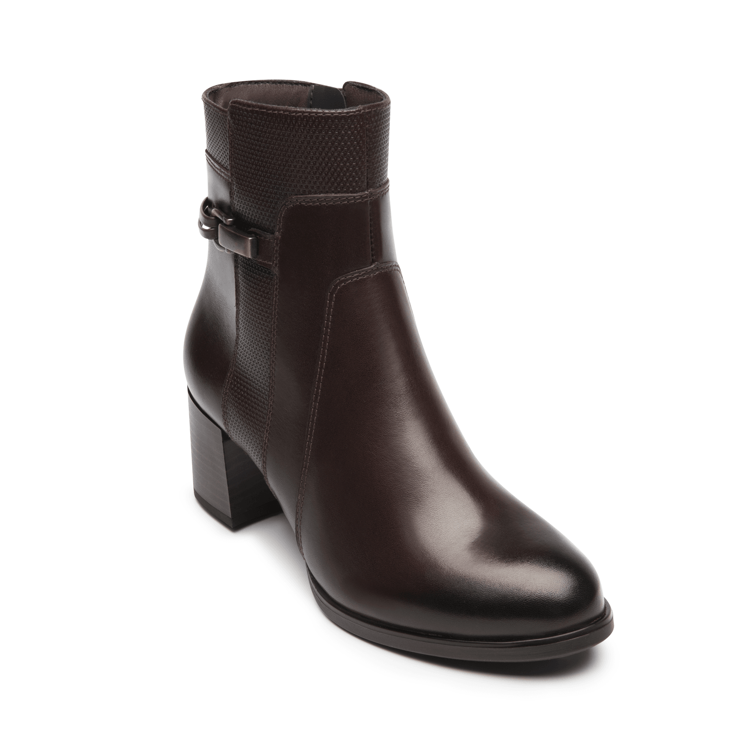 Botín Flexi Mercedes Dama Café Casual Tacón Mujer — imagen 3