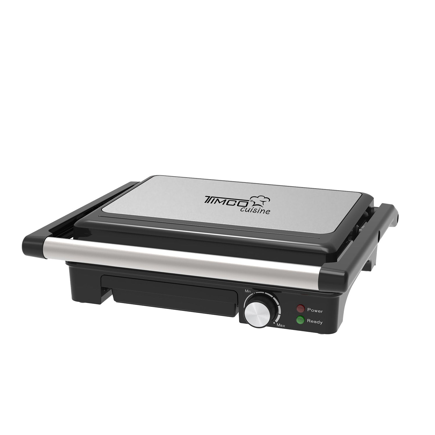Parrilla Panini Grande TIMCO 1600W Sandwichera Profesional Acero Inoxidable Placas Antiadherentes 28×22 cm PANINI510M — imagen 13