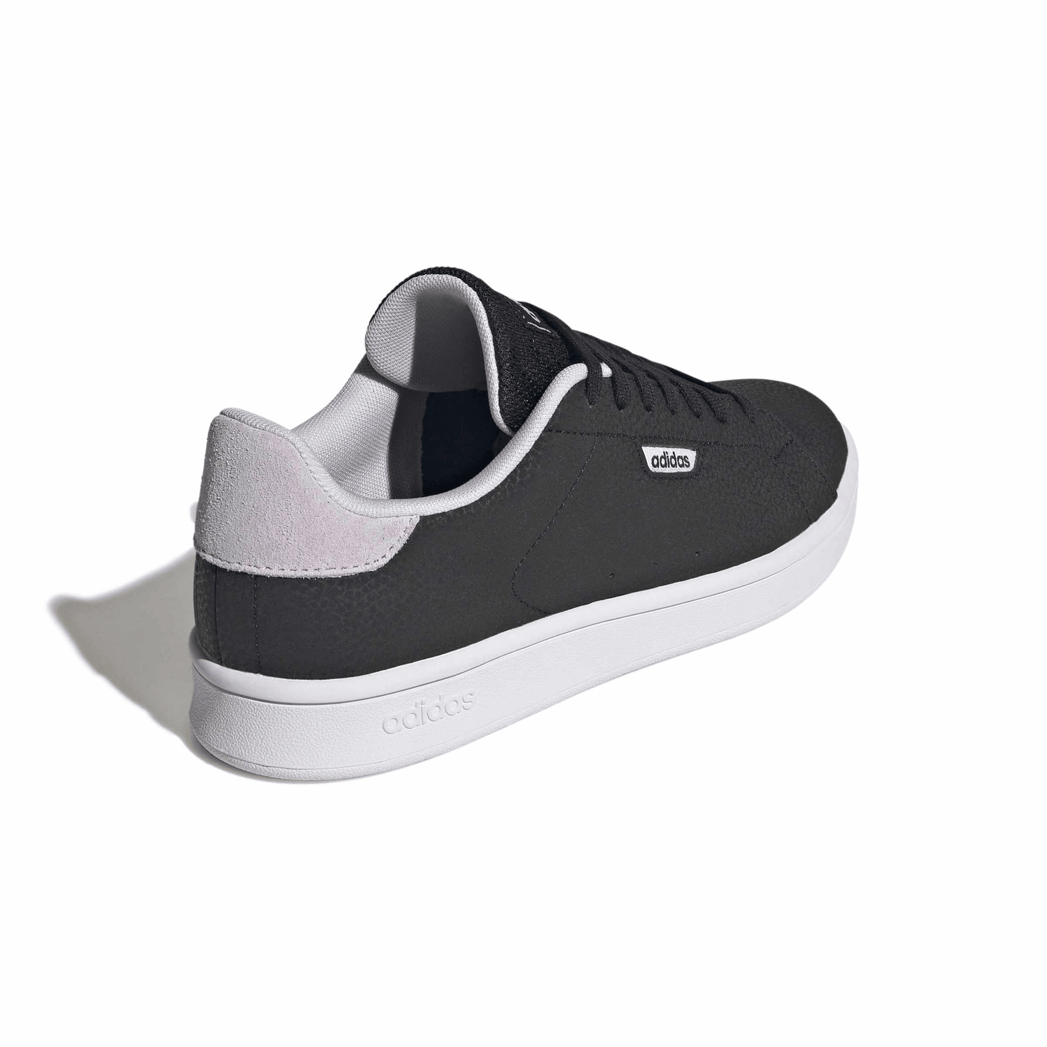 Tenis Dama Adidas Urban Court Negro Casual Cintas Mujer — imagen 4