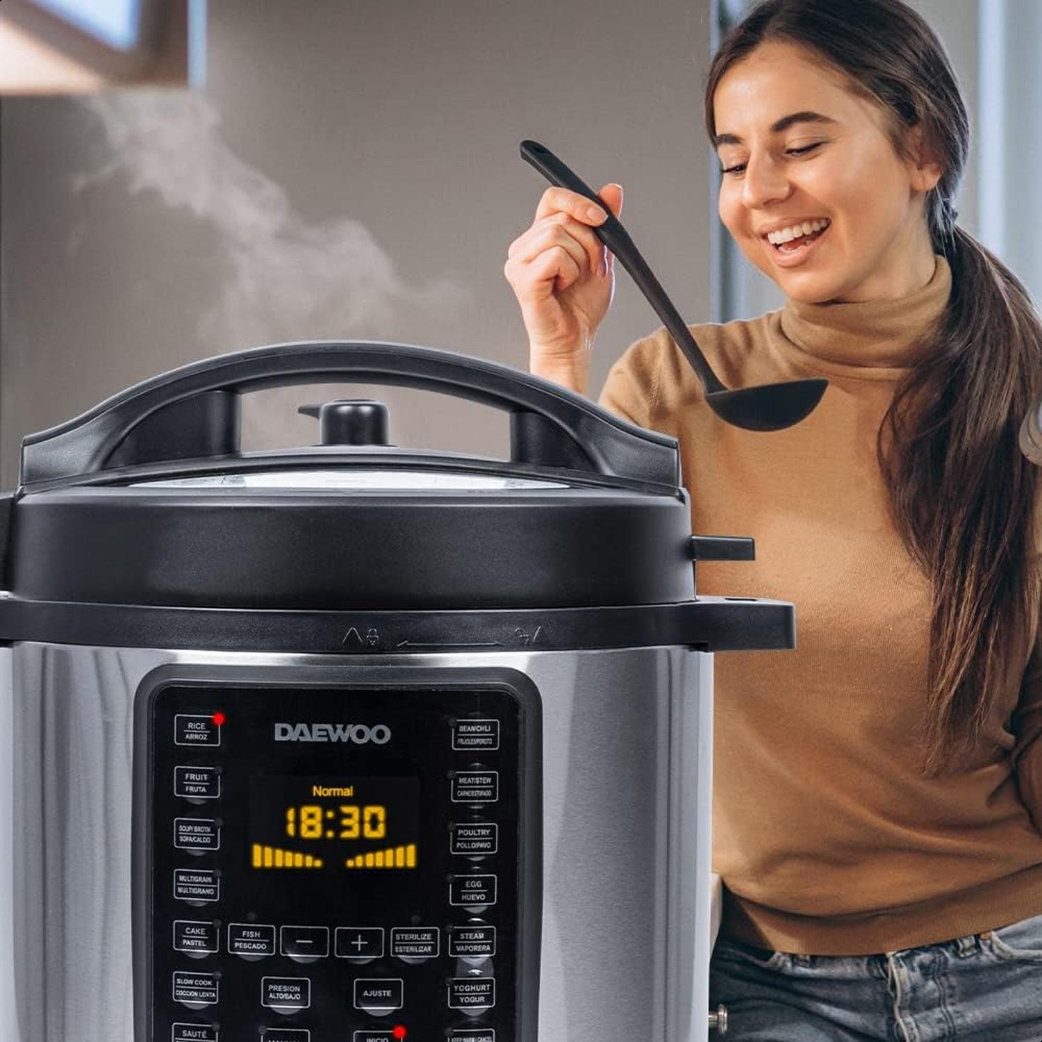 Olla Eléctrica Multipresión 6 Litros Daewoo Multifunción — imagen 9