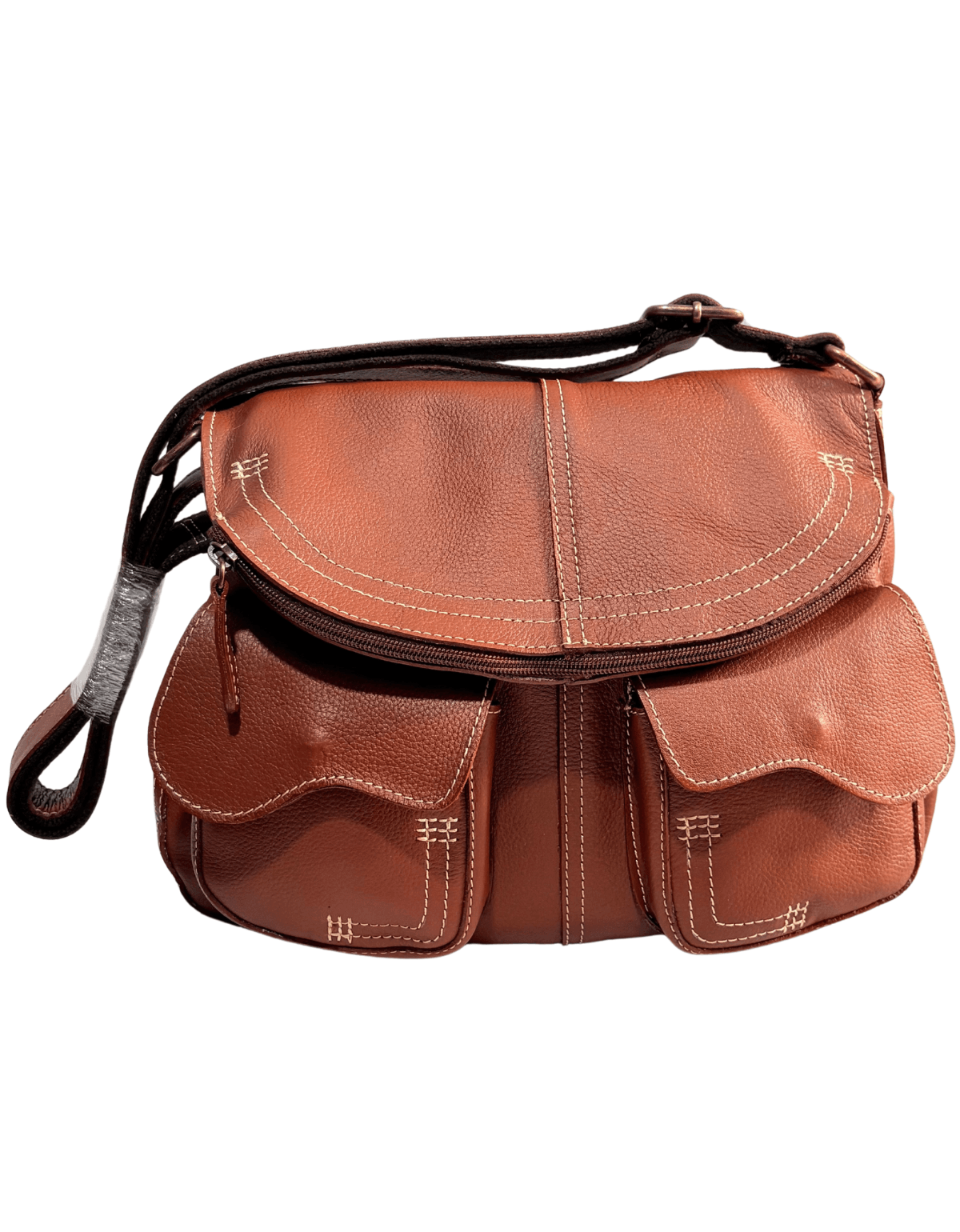 Mariconera De Piel Original Flotter Para Mujer Maya — imagen 15