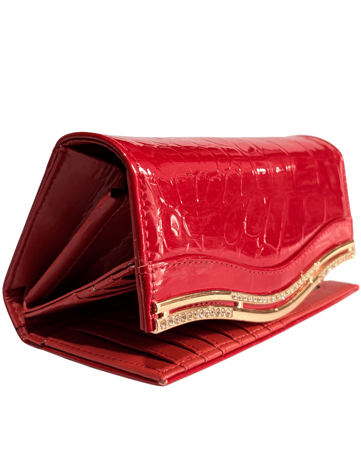 Cartera Alicia Filo Piel Legitima Charol — imagen 4