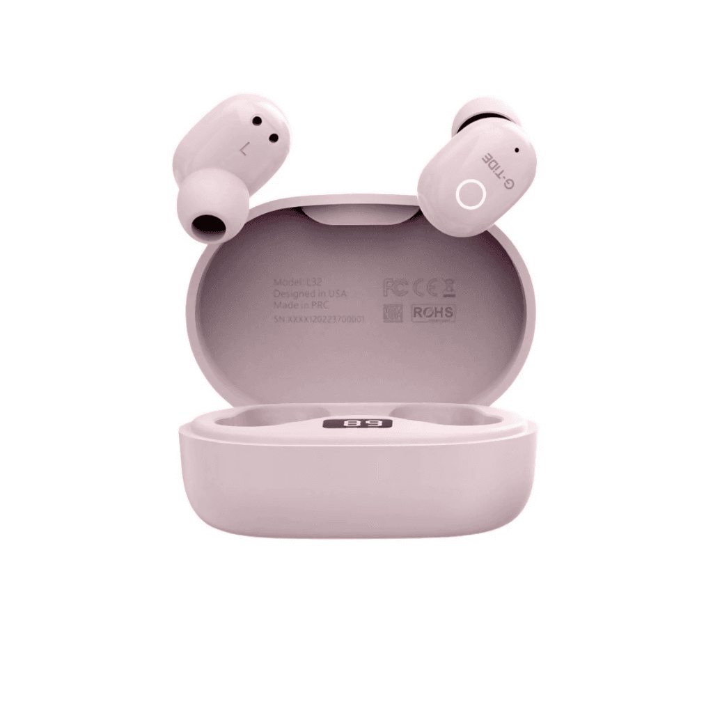 Audífonos Inalámbricos In-ear Bluetooth G-tide L32 (rosa) — image 2
