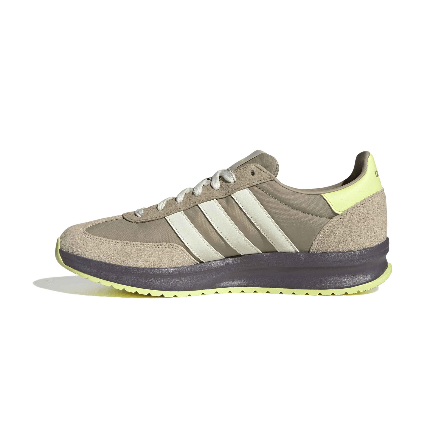 Tenis Adidas Run 72 Hombre Casual Cintas Café Caballero — imagen 4