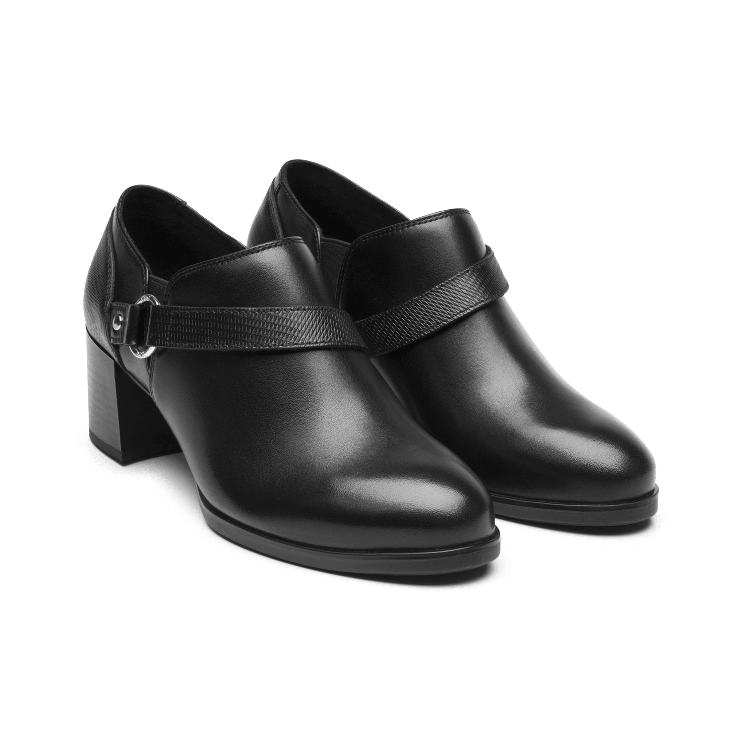 Botín Flexi Mercedes Dama Negro Casual Tacón Confort Mujer — imagen 5